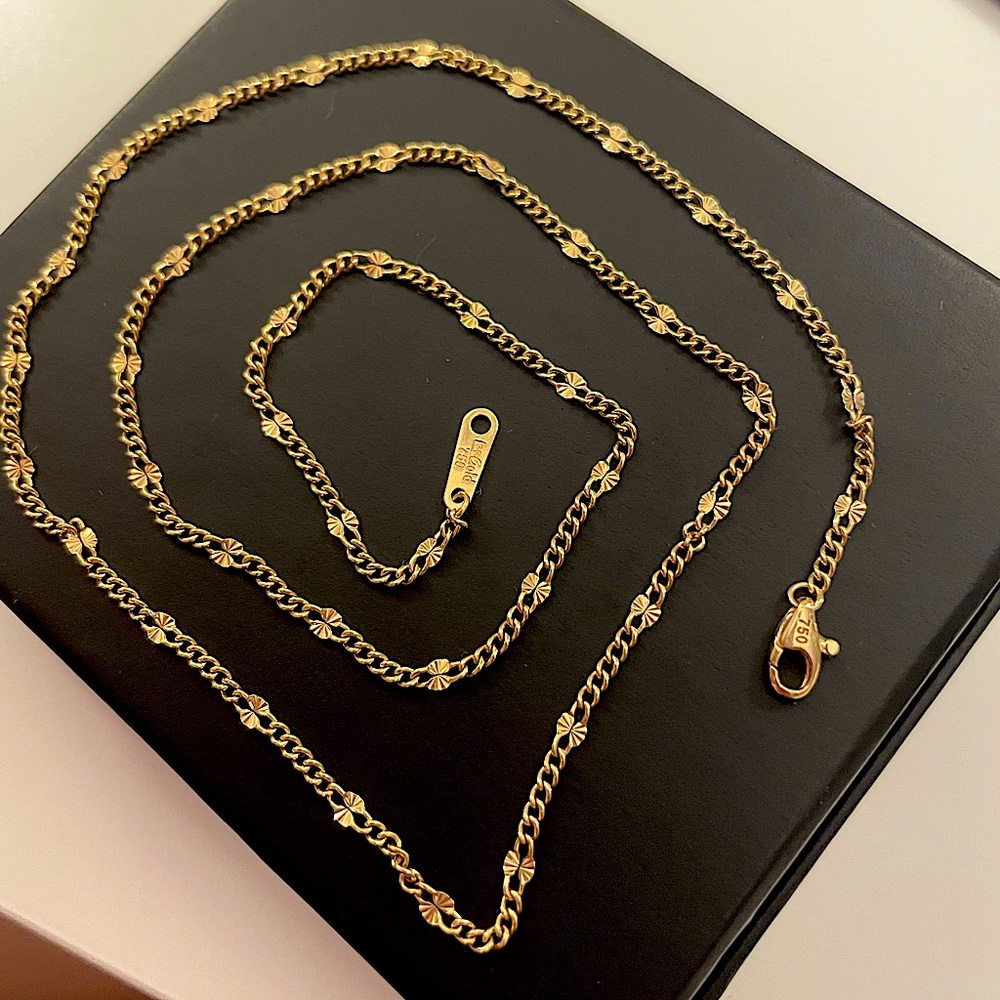 Real 18k necklace
